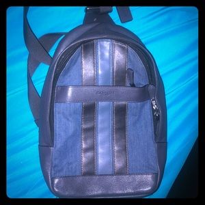 Coach Charles Denim Sling